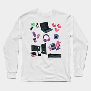 A Coder’s Belongings Long Sleeve T-Shirt